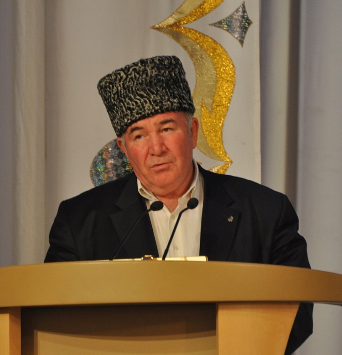 Выступление председателя Координационного центра мусульман Северного Кавказа, муфтия Исмаила Бердиева на Торжественном собрании, посвященном 225-летию ЦДУМ России